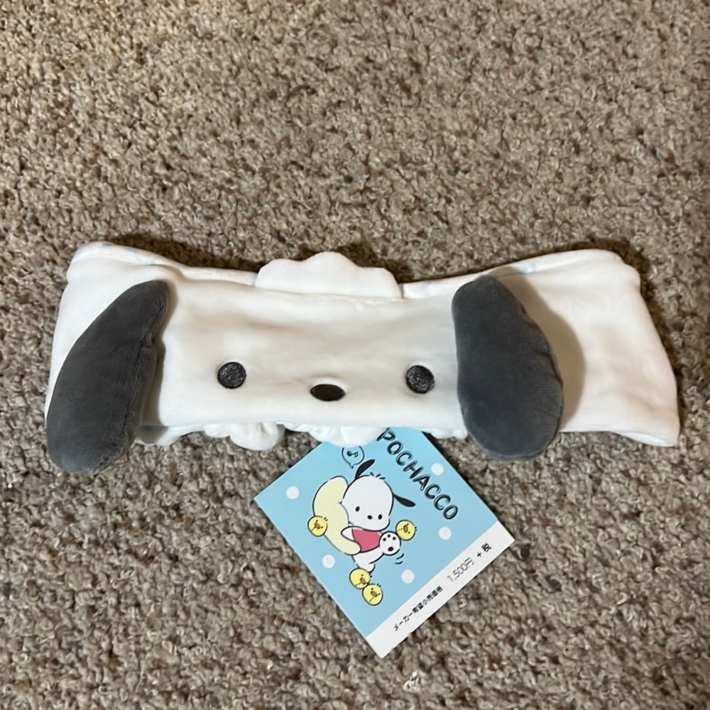 Pochacco head wrap Sanrio *NEW*